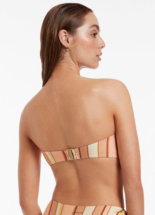 قطعة بيكيني علوية من تصميم Fira نحيف القطيفة Seafolly ملابس سباحة 2JF2D450