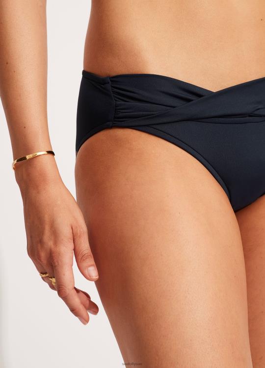 فرقة تويست جماعية محب نحيف البحرية الحقيقية Seafolly ملابس سباحة 2JF2D194