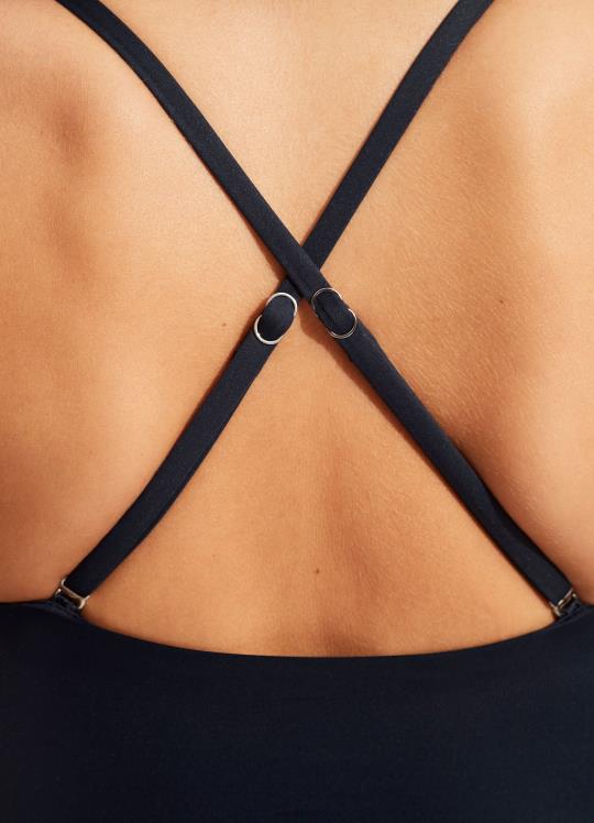 جزء علوي من تانكيني أمامي ملفوف بشكل جماعي نحيف البحرية الحقيقية Seafolly ملابس سباحة 2JF2D218