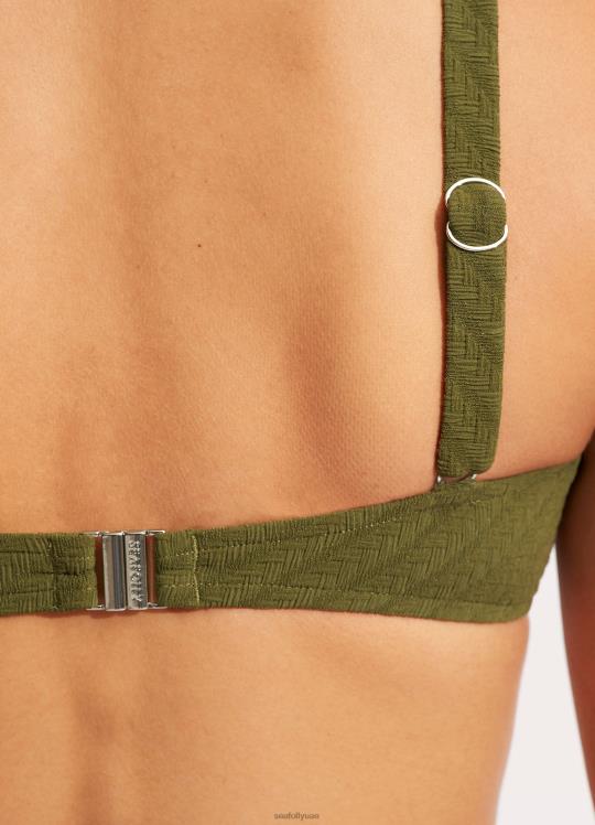 حمالة صدر خزان الصفصاف نحيف أفوكادو Seafolly ملابس سباحة 2JF2D230