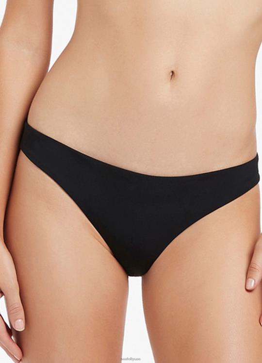 جيتسيت محب بانت نحيف أسود Seafolly ملابس سباحة 2JF2D268