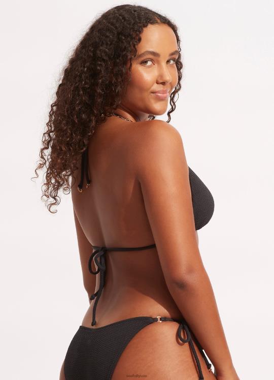 شريحة الغوص البحري ثلاثية نحيف أسود Seafolly ملابس سباحة 2JF2D284