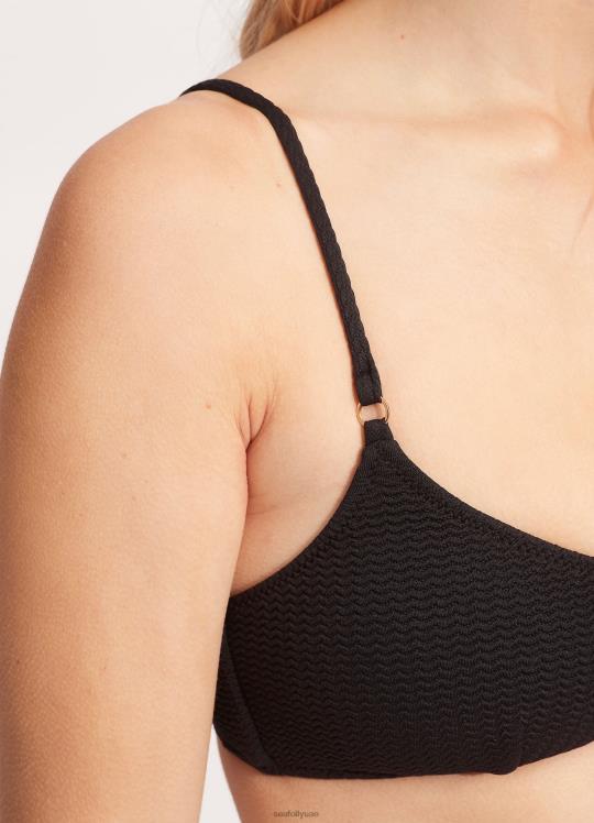 براليت الغوص البحري نحيف أسود Seafolly ملابس سباحة 2JF2D295