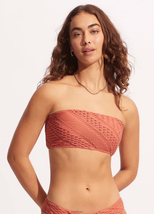 قمة أنبوب مراكش نحيف قرفة Seafolly ملابس سباحة 2JF2D390