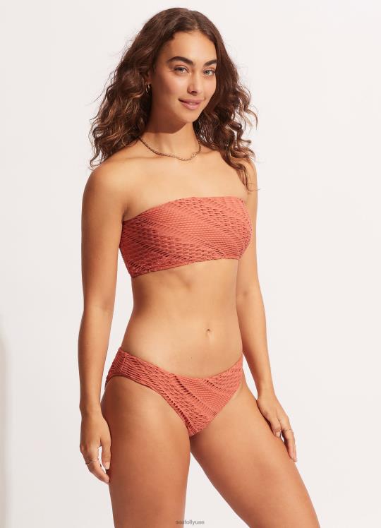 قمة أنبوب مراكش نحيف قرفة Seafolly ملابس سباحة 2JF2D390