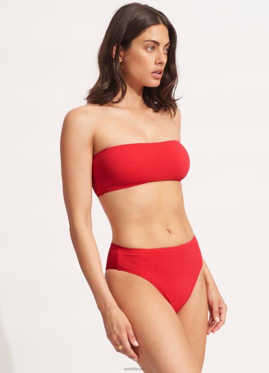 الغوص البحري بانت شاهقة الارتفاع نحيف الفلفل الأحمر Seafolly ملابس سباحة 2JF2D426