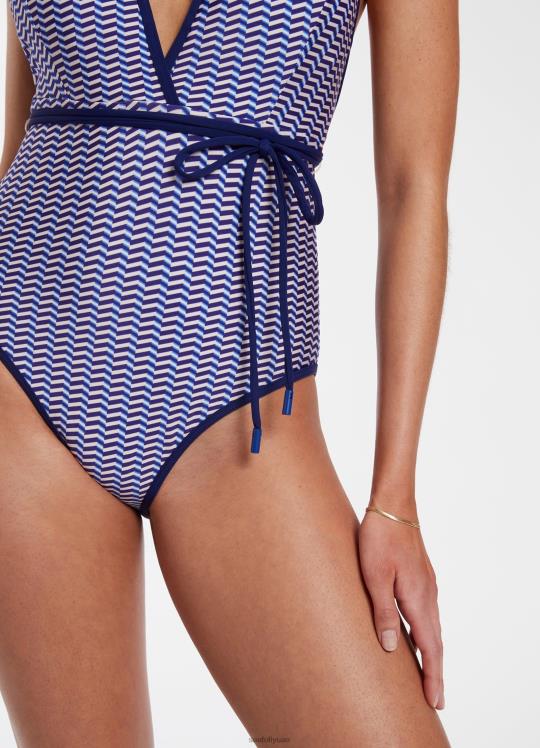 العمودي يغرق قطعة واحدة نحيف الياقوت Seafolly ملابس سباحة 2JF2D46