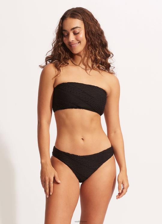 مراكش محب بانت نحيف أسود Seafolly ملابس سباحة 2JF2D501