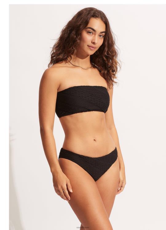 مراكش محب بانت نحيف أسود Seafolly ملابس سباحة 2JF2D501