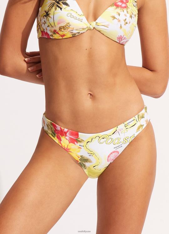 الساحل إلى الساحل محب عكسها نحيف الجير البري Seafolly ملابس سباحة 2JF2D509