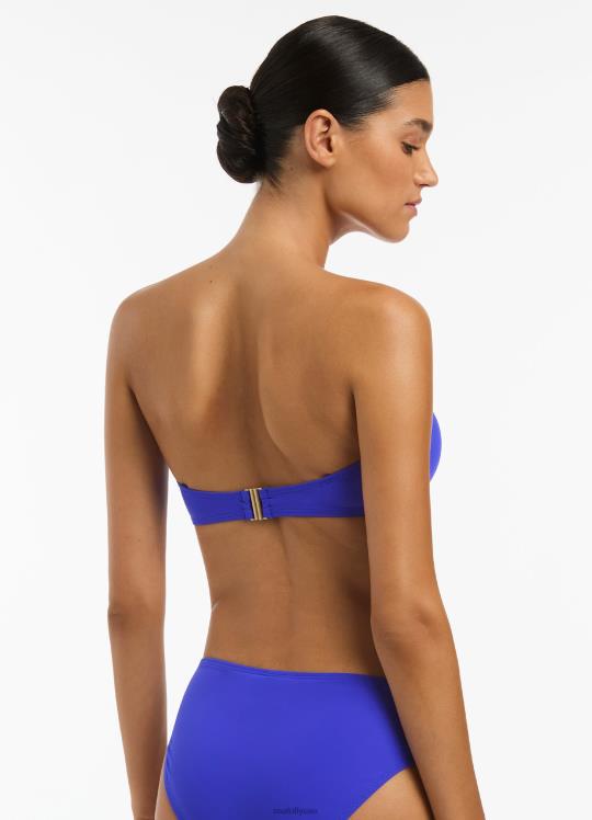 قطعة بيكيني علوية من جيتسيت باندو نحيف الياقوت Seafolly ملابس سباحة 2JF2D520