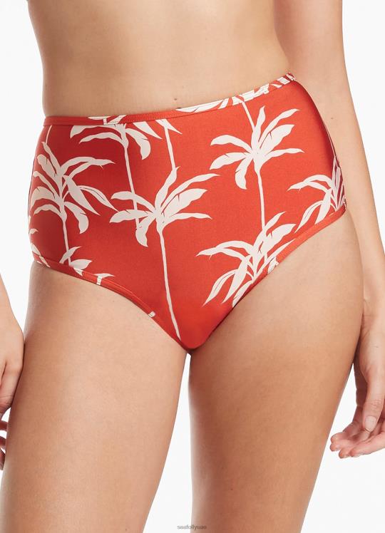 بالمي عالية الخصر بانت نحيف الكرز Seafolly ملابس سباحة 2JF2D557