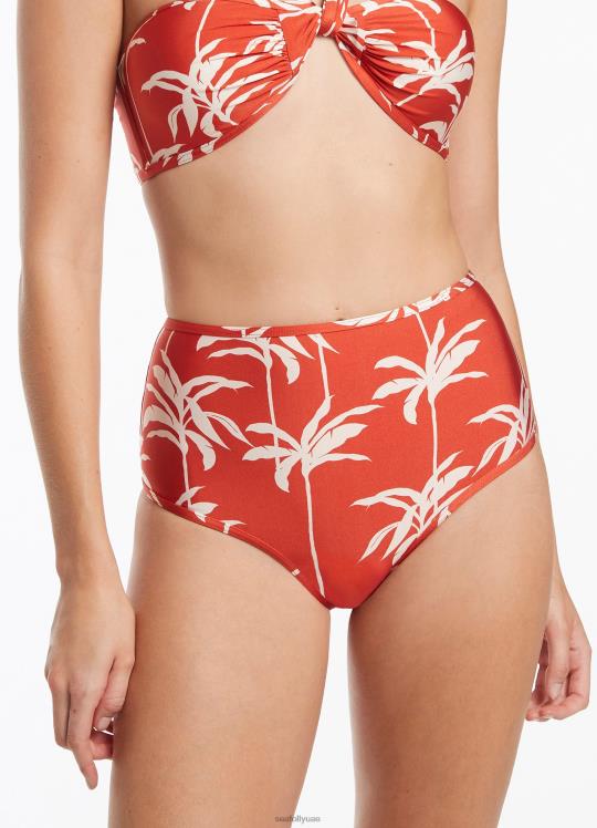 بالمي عالية الخصر بانت نحيف الكرز Seafolly ملابس سباحة 2JF2D557