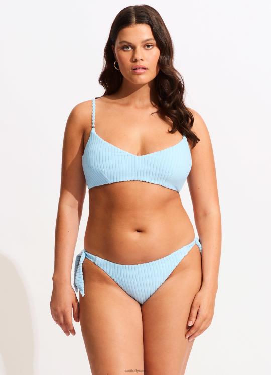 هافانا براليت نحيف مسحوق أزرق Seafolly ملابس سباحة 2JF2D567