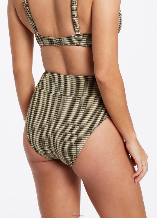 رافيلو بنطال ذو أرجل عالية نحيف زيتون Seafolly ملابس سباحة 2JF2D579