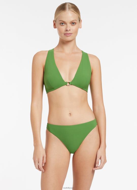 بنطلون جيتسيت ذو أرجل عالية نحيف نخل Seafolly ملابس سباحة 2JF2D605