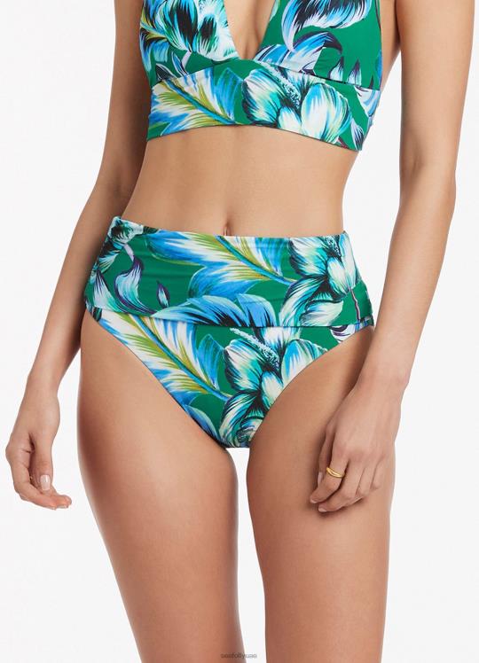 فيفا أضعاف بانت نحيف زمرد Seafolly ملابس سباحة 2JF2D626
