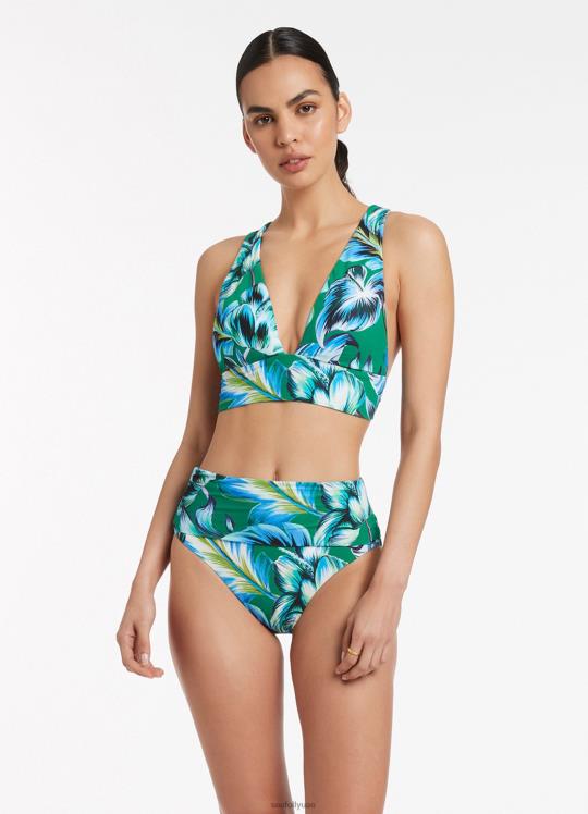 فيفا أضعاف بانت نحيف زمرد Seafolly ملابس سباحة 2JF2D626