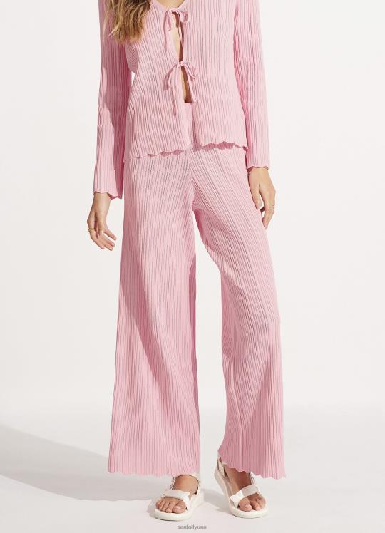 بانت متماسكة الكروشيه نحيف بارفيه الوردي Seafolly ملابس 2JF2D649