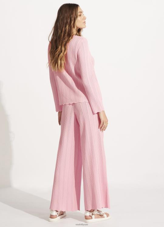 بانت متماسكة الكروشيه نحيف بارفيه الوردي Seafolly ملابس 2JF2D649