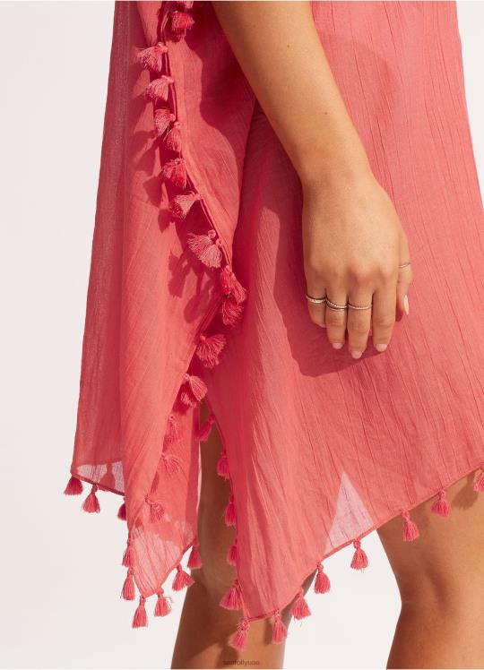 قفطان فقدان الذاكرة نحيف قبلت الشمس المرجان Seafolly ملابس 2JF2D709