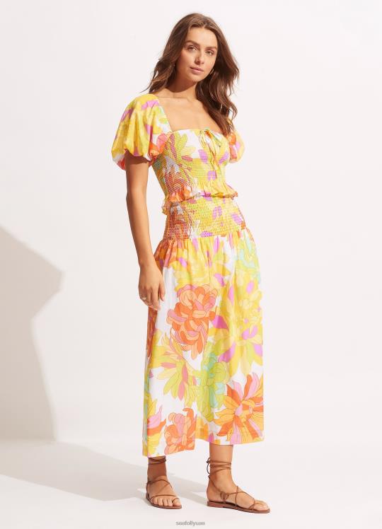 ينابيع النخيل تلتف حول الضوء العلوي نحيف الأضواء Seafolly ملابس سباحة 2JF2D740