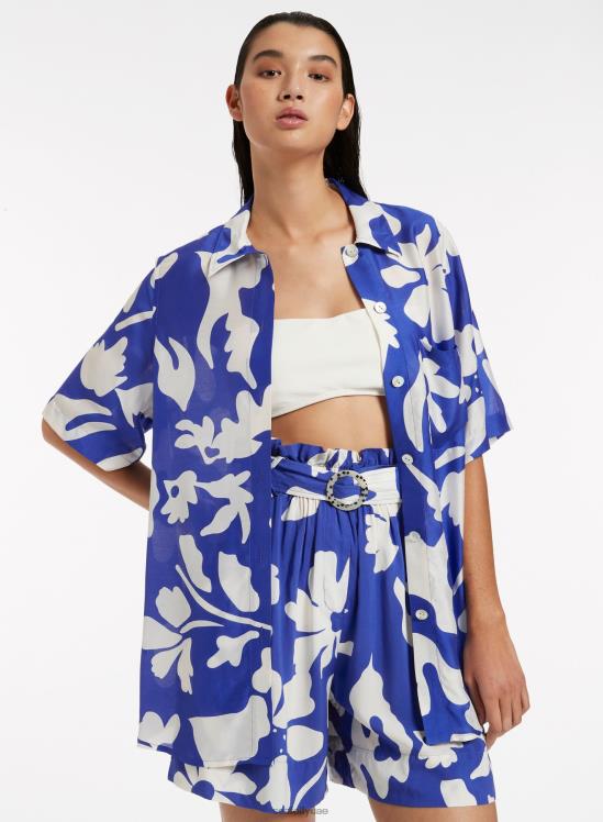 إمبوريو قميص قصير الأكمام نحيف الياقوت Seafolly ملابس 2JF2D745