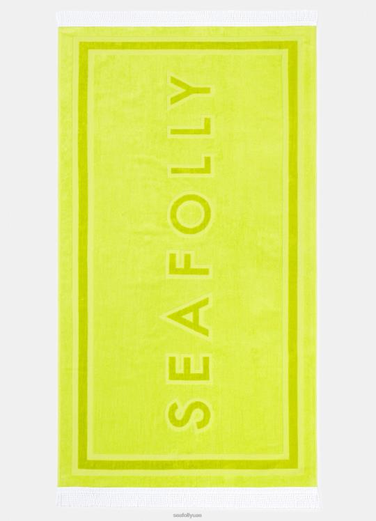 منشفة الانقلاب الصيفي نحيف الجير البري Seafolly مُكَمِّلات 2JF2D778