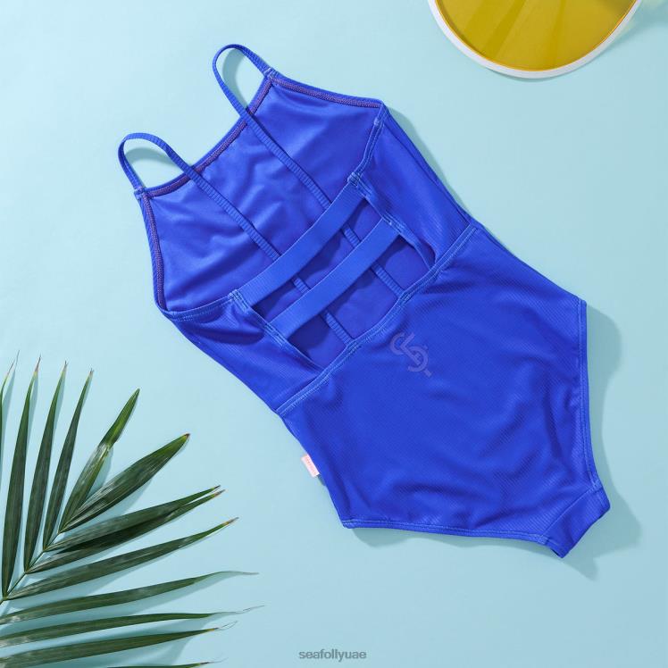 الفتيات الأساسية قطعة واحدة أطفال ملكي Seafolly ملابس سباحة 2JF2D794