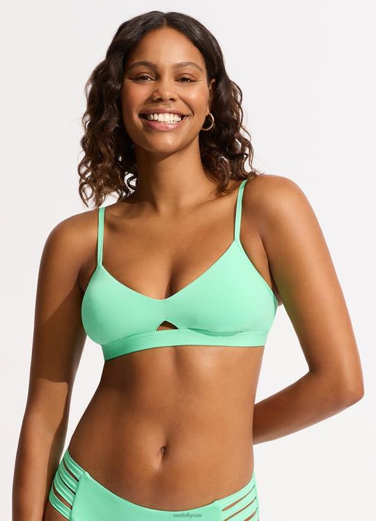 bralette الهجين الجماعي نحيف نعناع Seafolly ملابس سباحة 2JF2D213