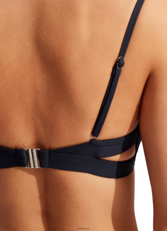 bralette الهجين الجماعي نحيف البحرية الحقيقية Seafolly ملابس سباحة 2JF2D215