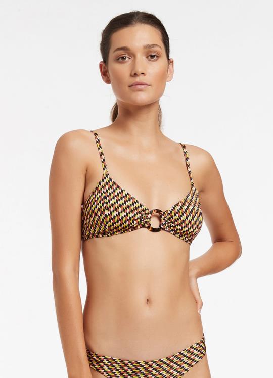 أضواء بدوية تقليم bralette نحيف السترون Seafolly ملابس سباحة 2JF2D471