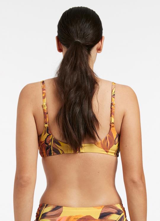 بالماس c_d u/wire top نحيف الحمضيات Seafolly ملابس سباحة 2JF2D603