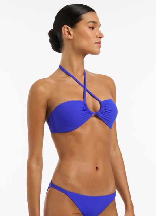 jetset الرسن جمع بيكيني الأعلى نحيف الياقوت Seafolly ملابس سباحة 2JF2D269