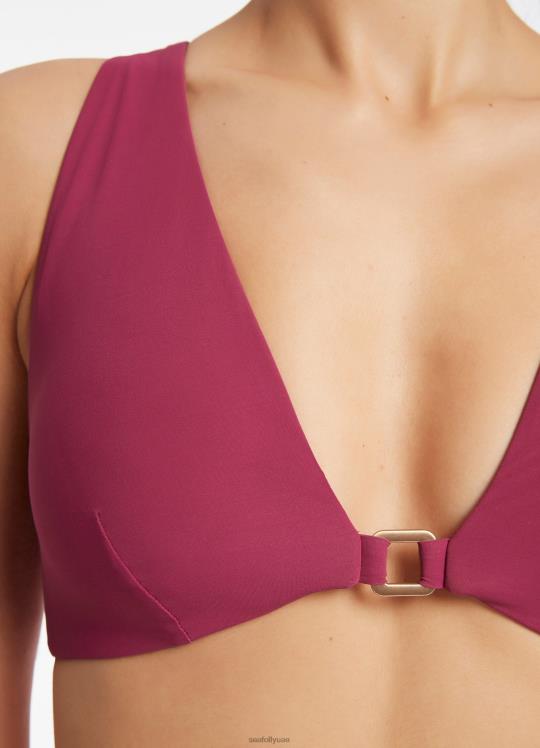 jetset أعلى الرسن التعادل نحيف زهرة الأوركيد Seafolly ملابس سباحة 2JF2D607