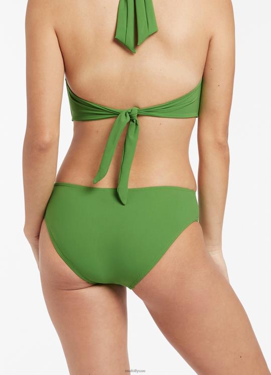 jetset u تقليم بانت منتصف نحيف نخل Seafolly ملابس سباحة 2JF2D583